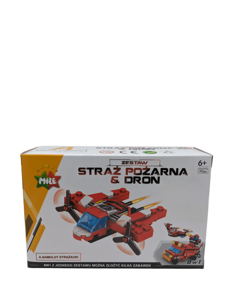 CAMION DE BLOQUES BOMBERO MULTIFUNCION 8 EN 16