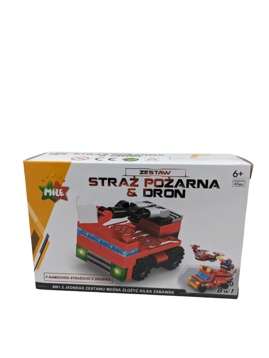 CAMION DE BLOQUES BOMBERO MULTIFUNCION 8 EN 17