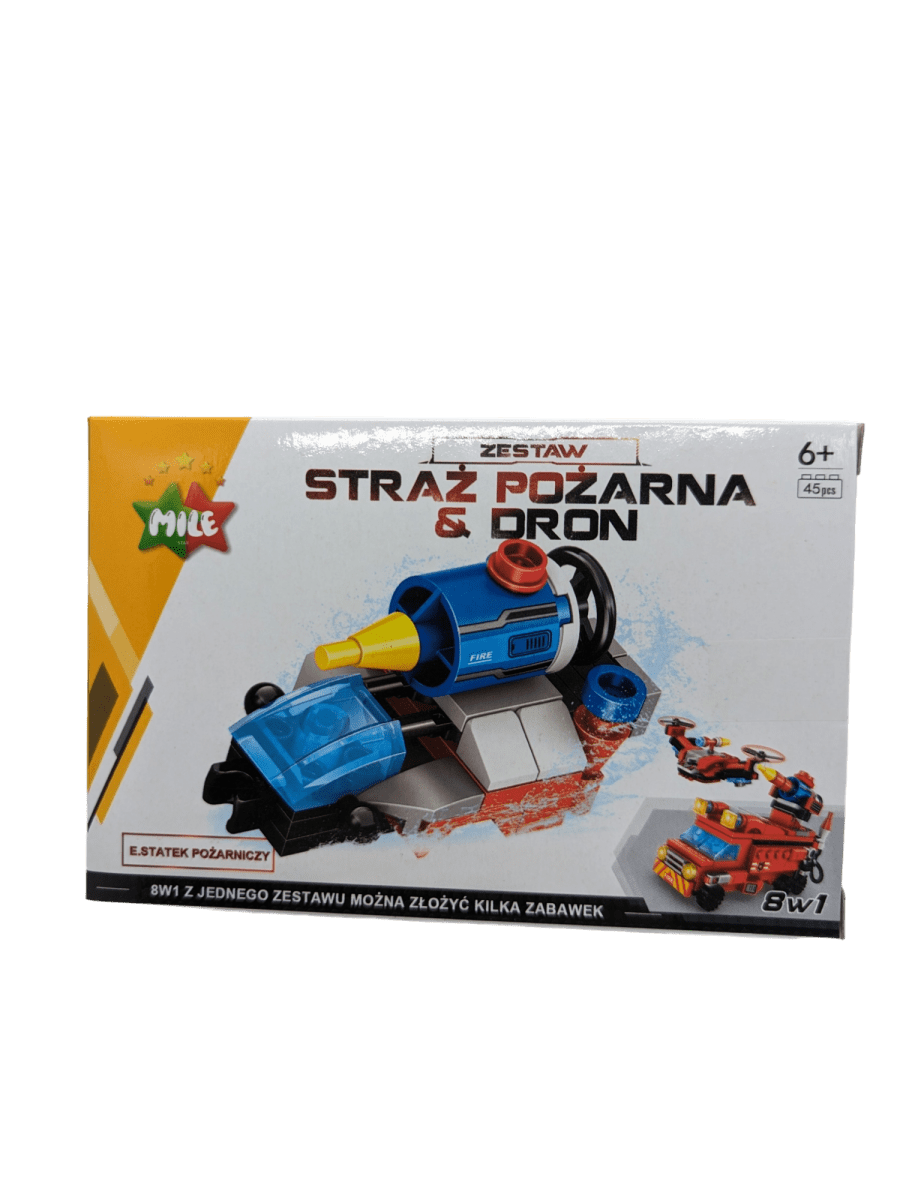 CAMION DE BLOQUES BOMBERO MULTIFUNCION 8 EN 19