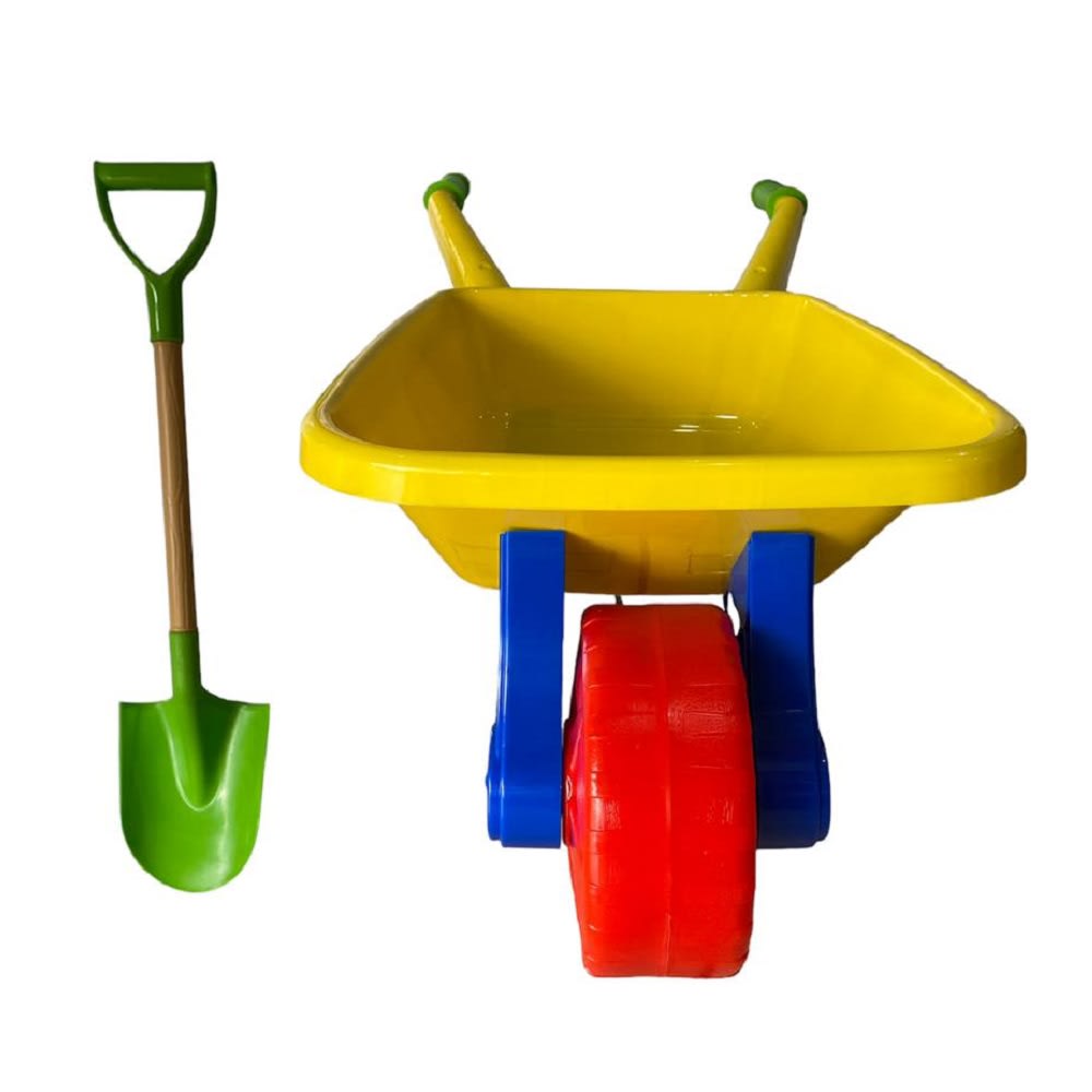 CARRETILLA PLAYERA GRANDE C/ PALA AMARILLA1