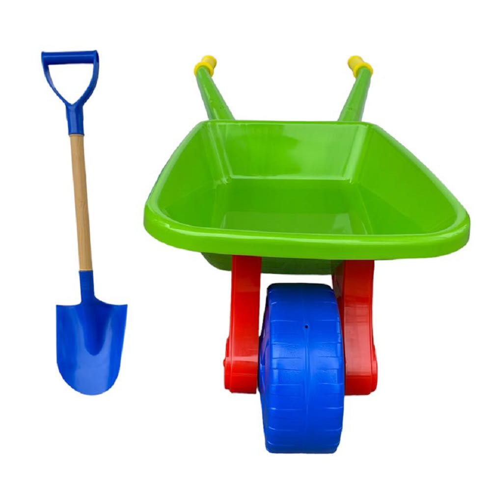 CARRETILLA PLAYERA GRANDE C/ PALA VERDE1