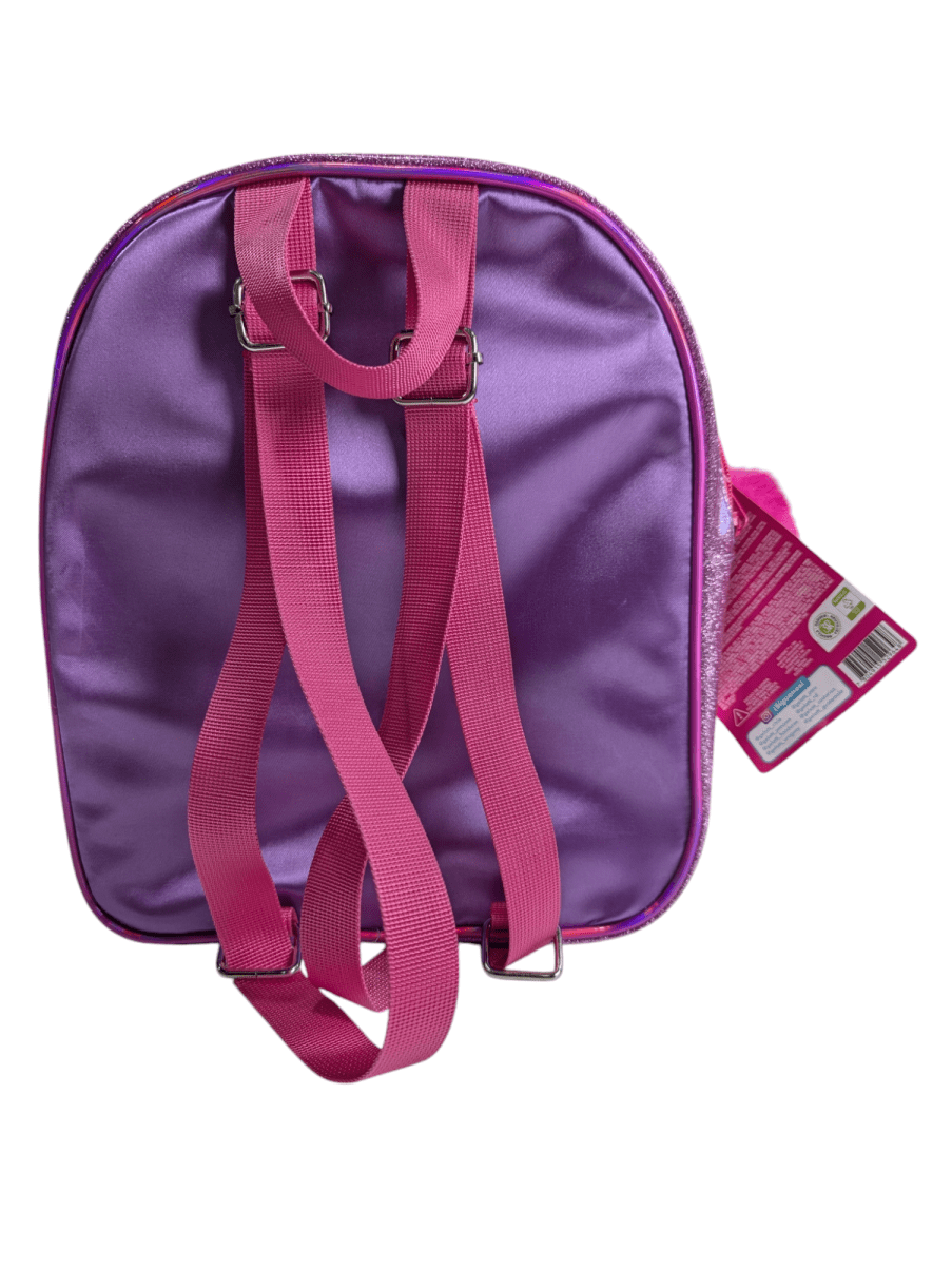 MOCHILA BARBIE + 2 balsamos labiales + 2 esmaltes de uñas + sombra de ojos + stickers5