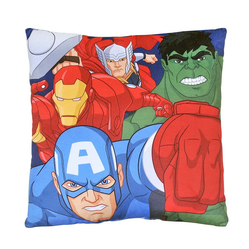 COJÍN VELOUR AVENGERS 40X40 cm - EL REGALO PERFECTO PARA FANS DE MARVEL1
