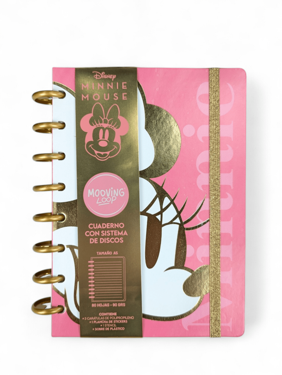 CUADERNO A DISCOS A5 MINNIE MOUSE7