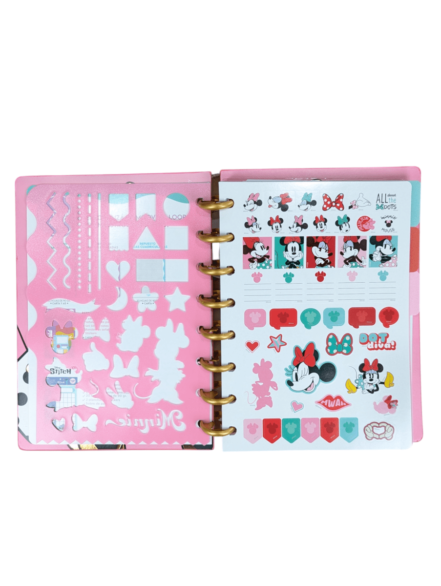 CUADERNO A DISCOS A5 MINNIE MOUSE5