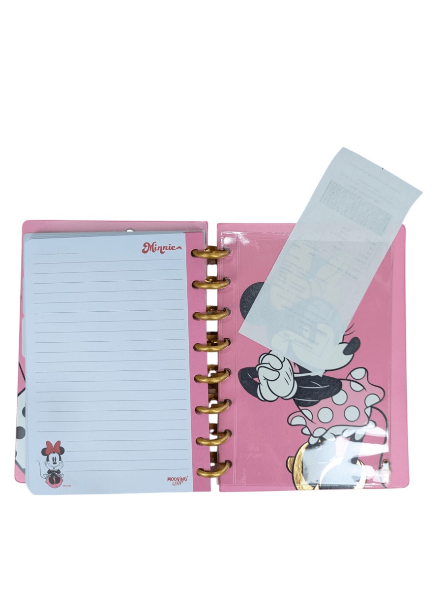 CUADERNO A DISCOS A5 MINNIE MOUSE4