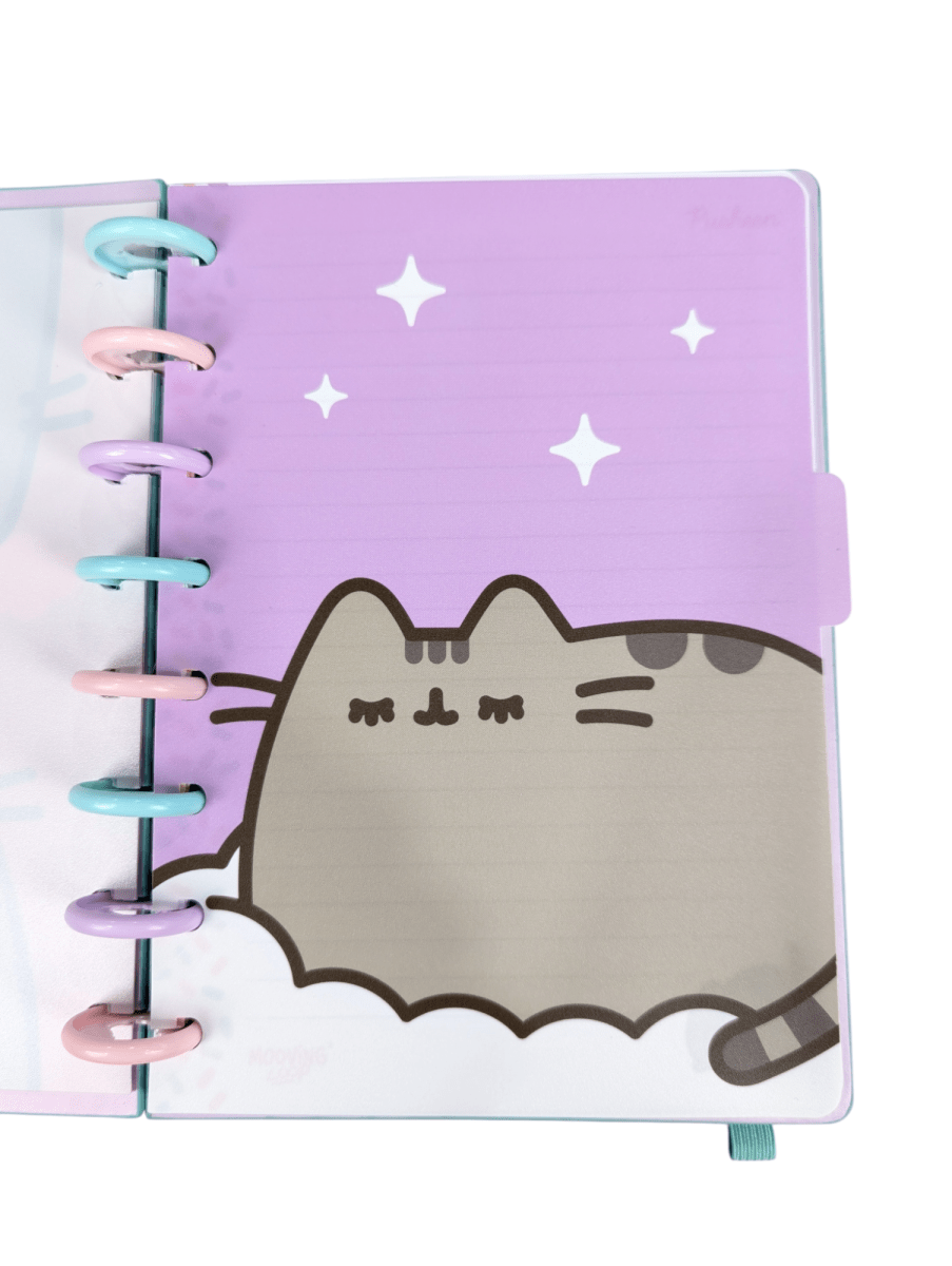 CUADERNO A DISCOS A5 PUSHEEN MOOVING - HOJAS REPOSICIONABLES6