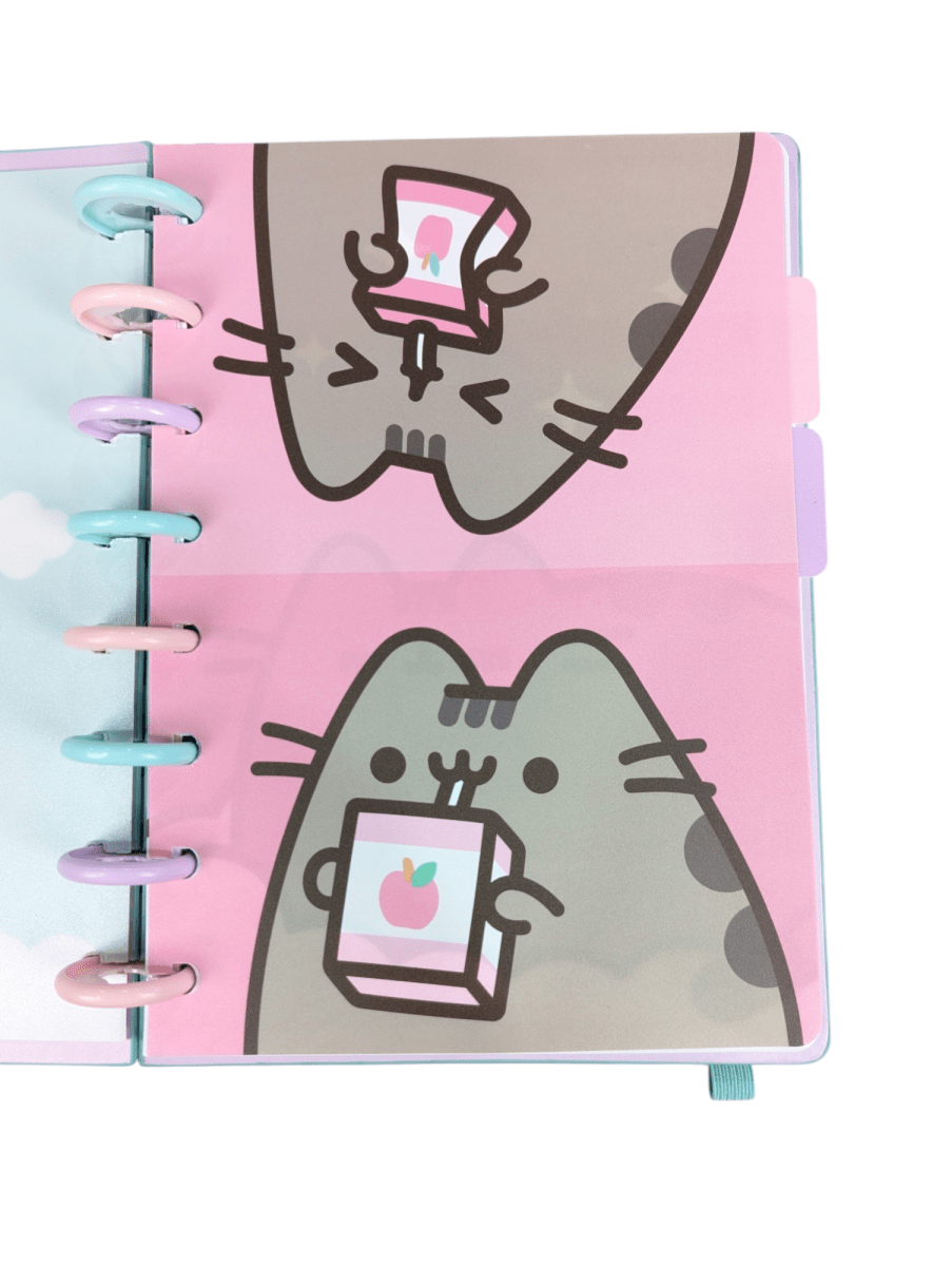 CUADERNO A DISCOS A5 PUSHEEN MOOVING - HOJAS REPOSICIONABLES5