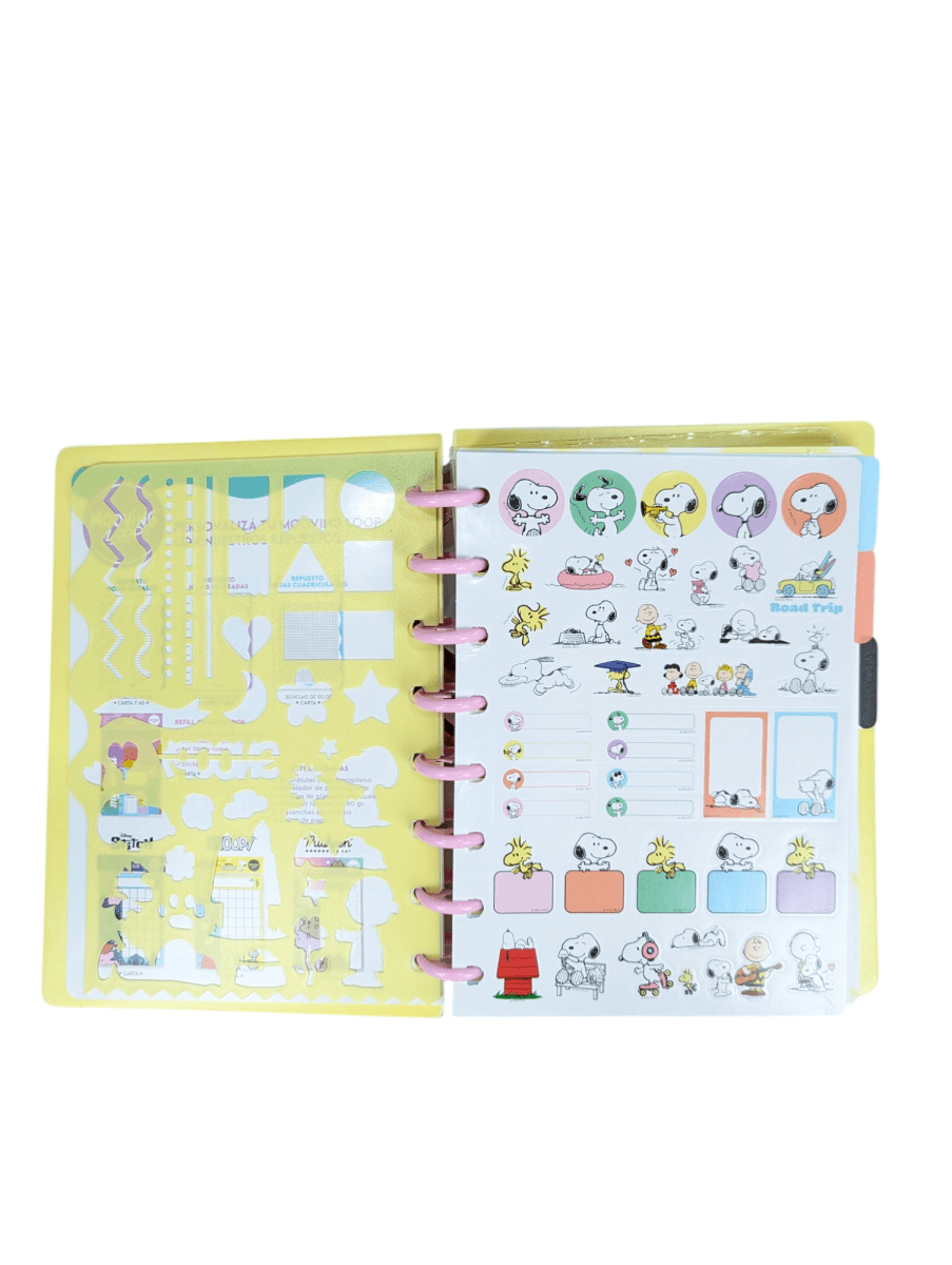 CUADERNO A DISCOS A5 SNOOPY5