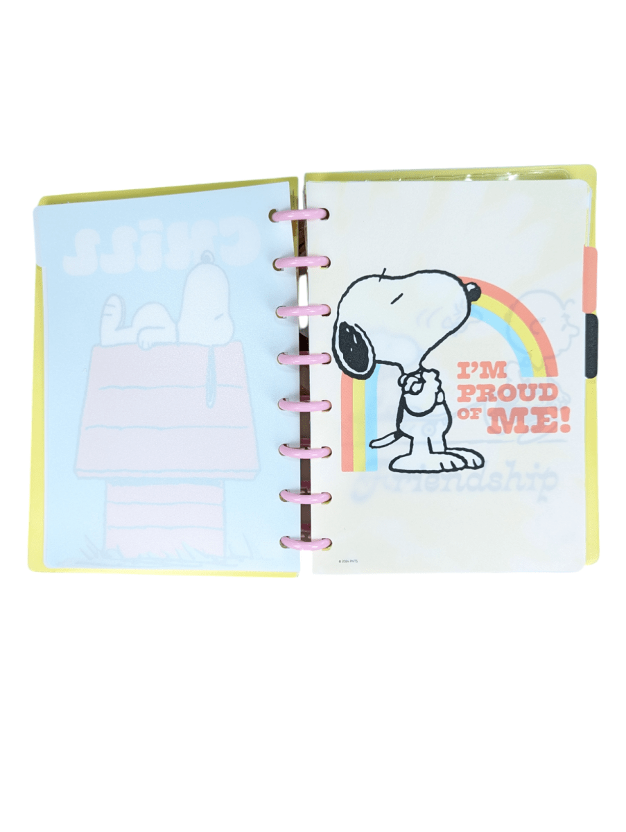 CUADERNO A DISCOS A5 SNOOPY4