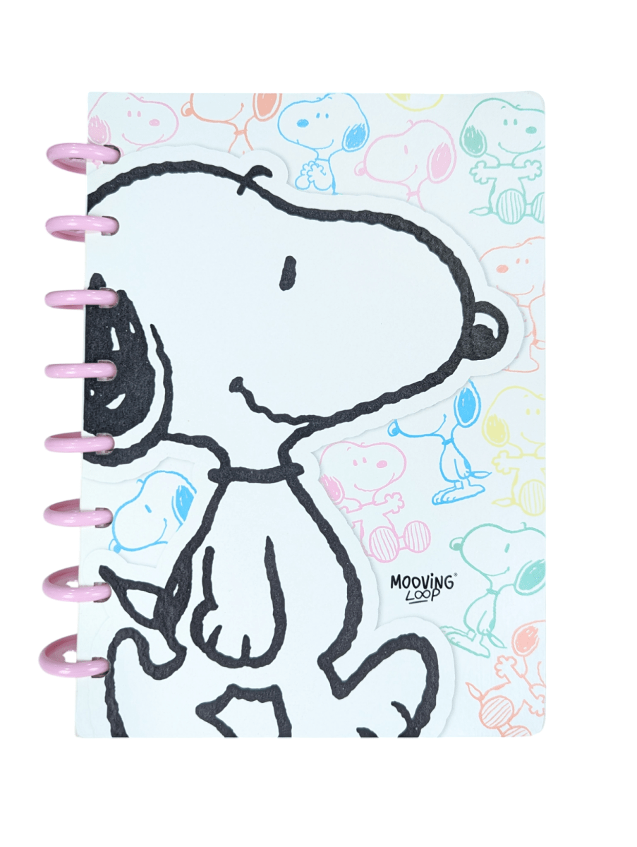 CUADERNO A DISCOS A5 SNOOPY1