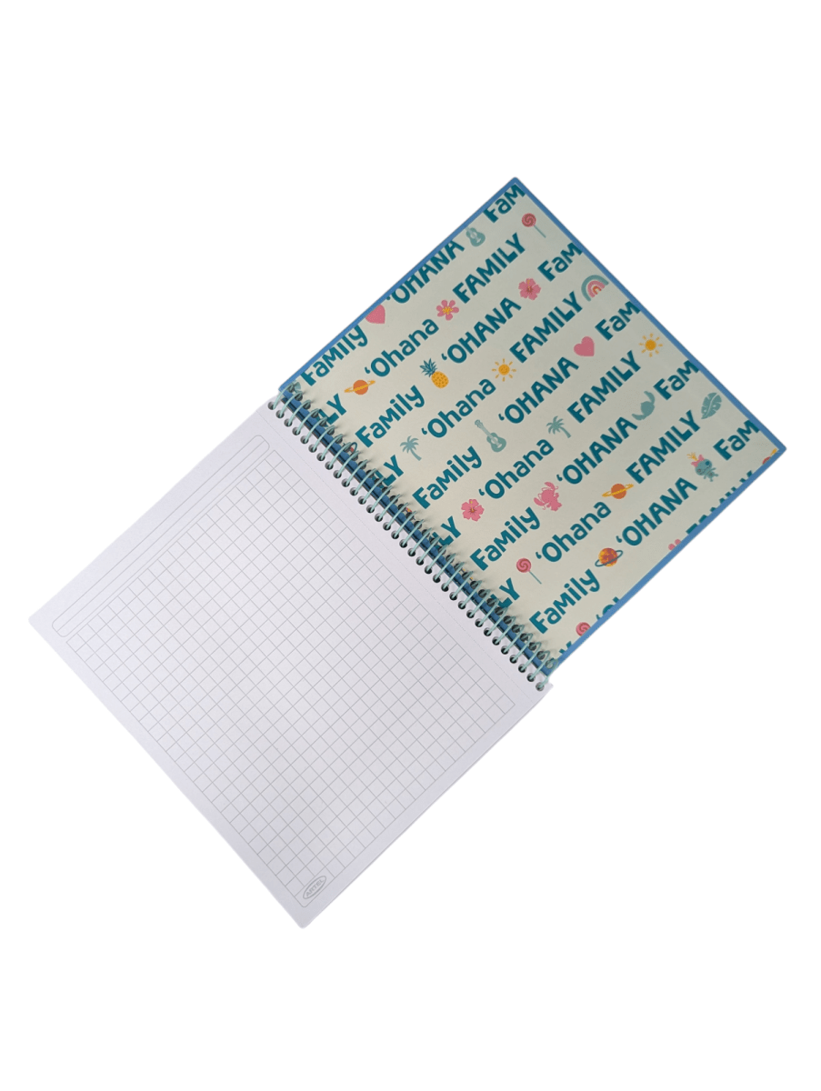 CUADERNO BOOK ARTEL STITCH PASTEL: MATEMÁTICAS, 120 HOJAS, TAPA DURA3