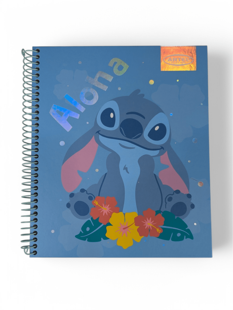 CUADERNO BOOK ARTEL STITCH PASTEL: MATEMÁTICAS, 120 HOJAS, TAPA DURA1