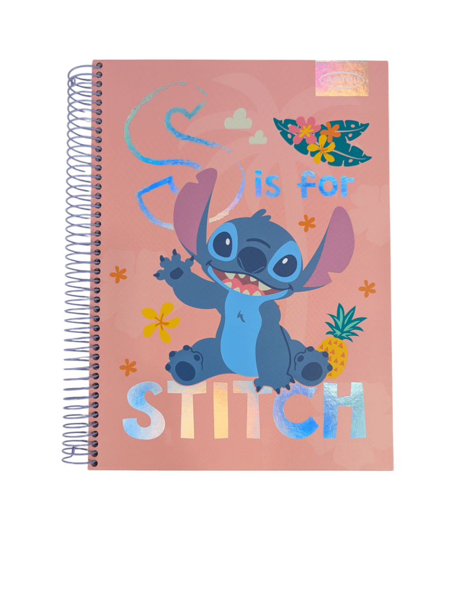 CUADERNO ESPECIAL ARTEL 150 HOJAS S FOR STITCH TAMAÑO CARTA1