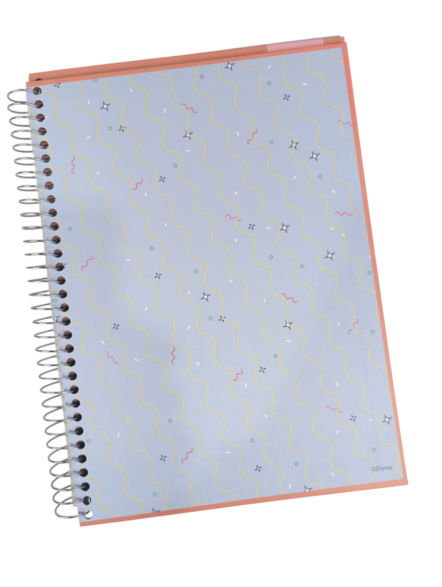 CUADERNO ESPECIAL ARTEL 150 HOJAS STITCH HERE FOR THE SNACKS TAMAÑO CARTA4