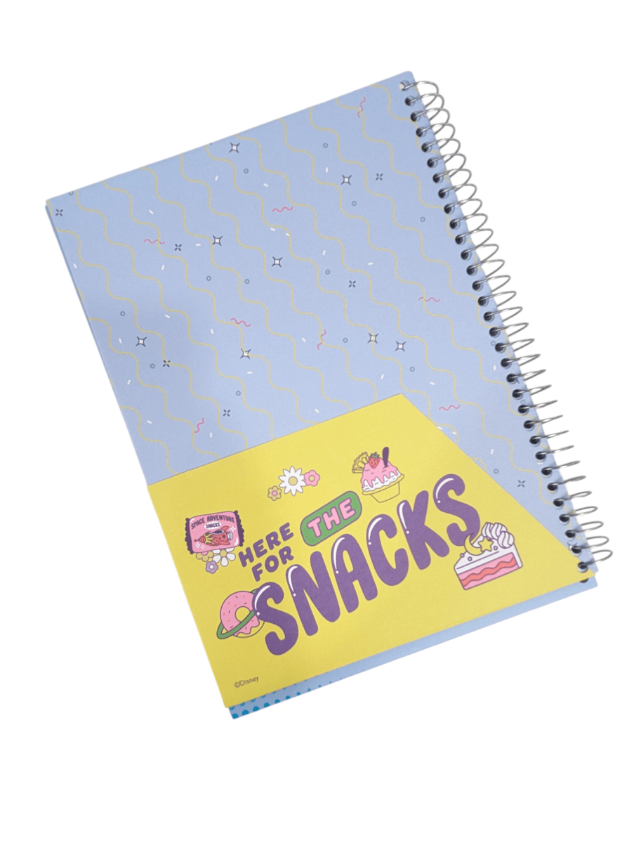 CUADERNO ESPECIAL ARTEL 150 HOJAS STITCH SNACK ATTACK TAMAÑO CARTA3