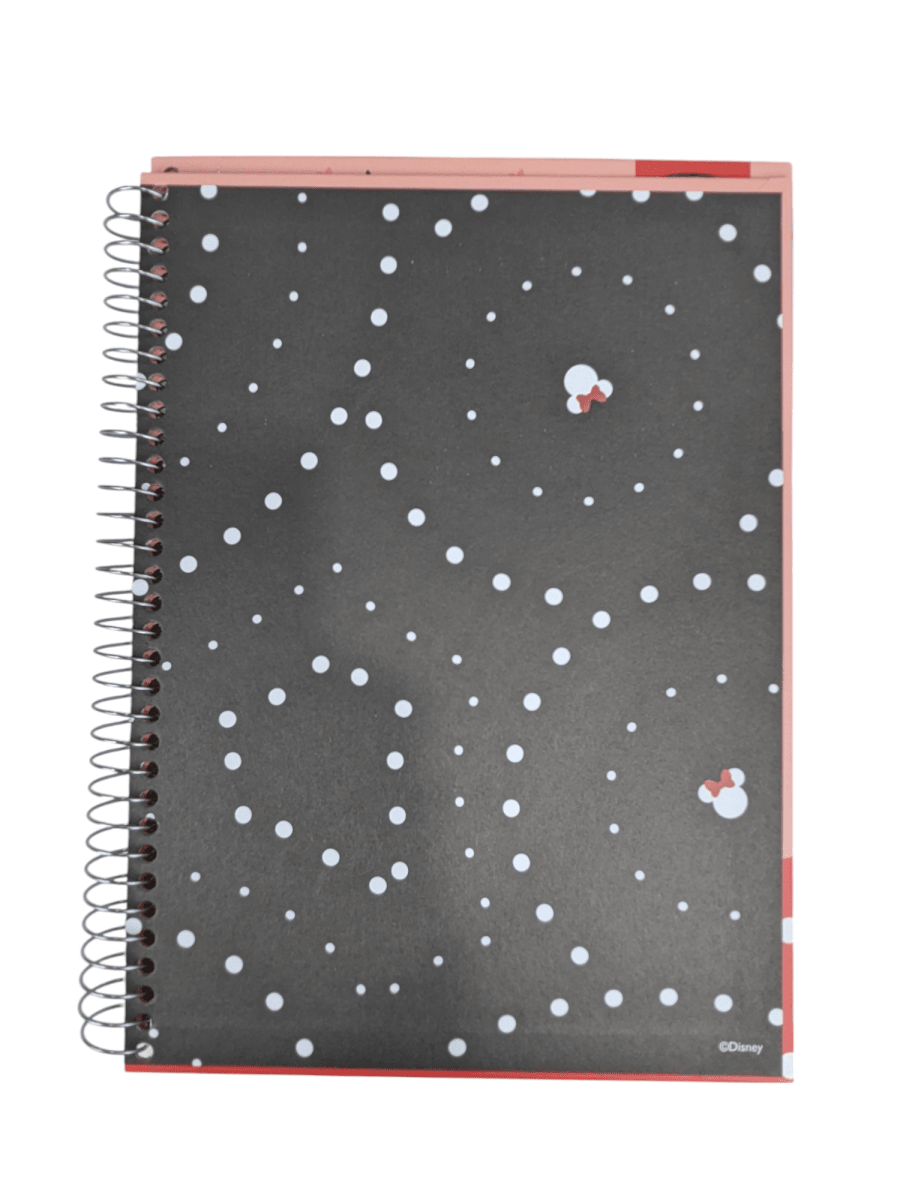 CUADERNO ESPECIAL ARTEL MINNIE MOUSE SENTADA 150 HOJAS TAMAÑO CARTA4