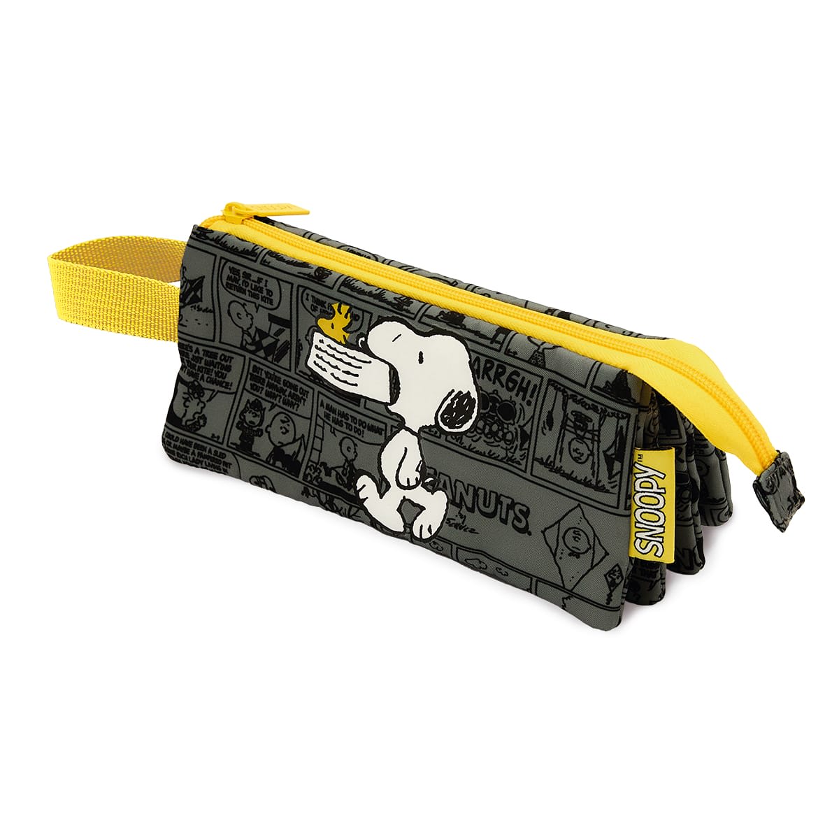 ESTUCHE CUADRUPLE SNOOPY PLOMO1