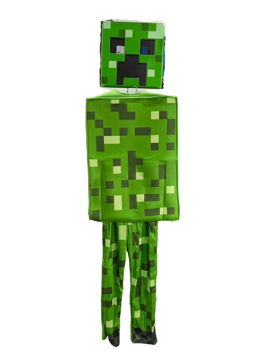 DISFRAZ MINECRAF CREEPER 4-6 AÑOS1