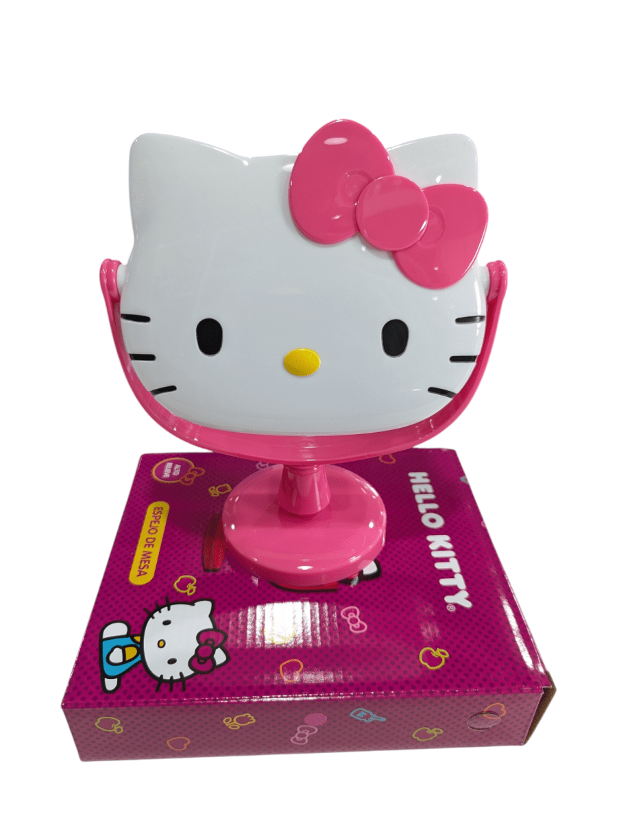 ESPEJO DE MESA SANRIO HELLO KITTY FUCSIA1
