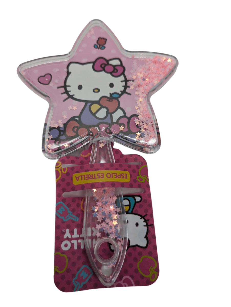ESPEJO ESTRELLA HELLO KITTY LAZOS1