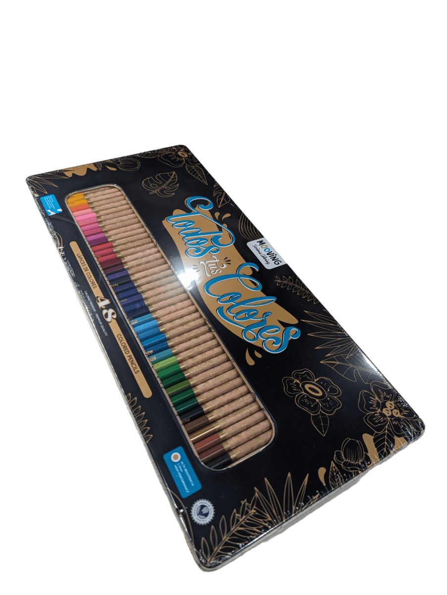 ESTUCHE METALICO 48 LAPICES COLORES PREMIUM2