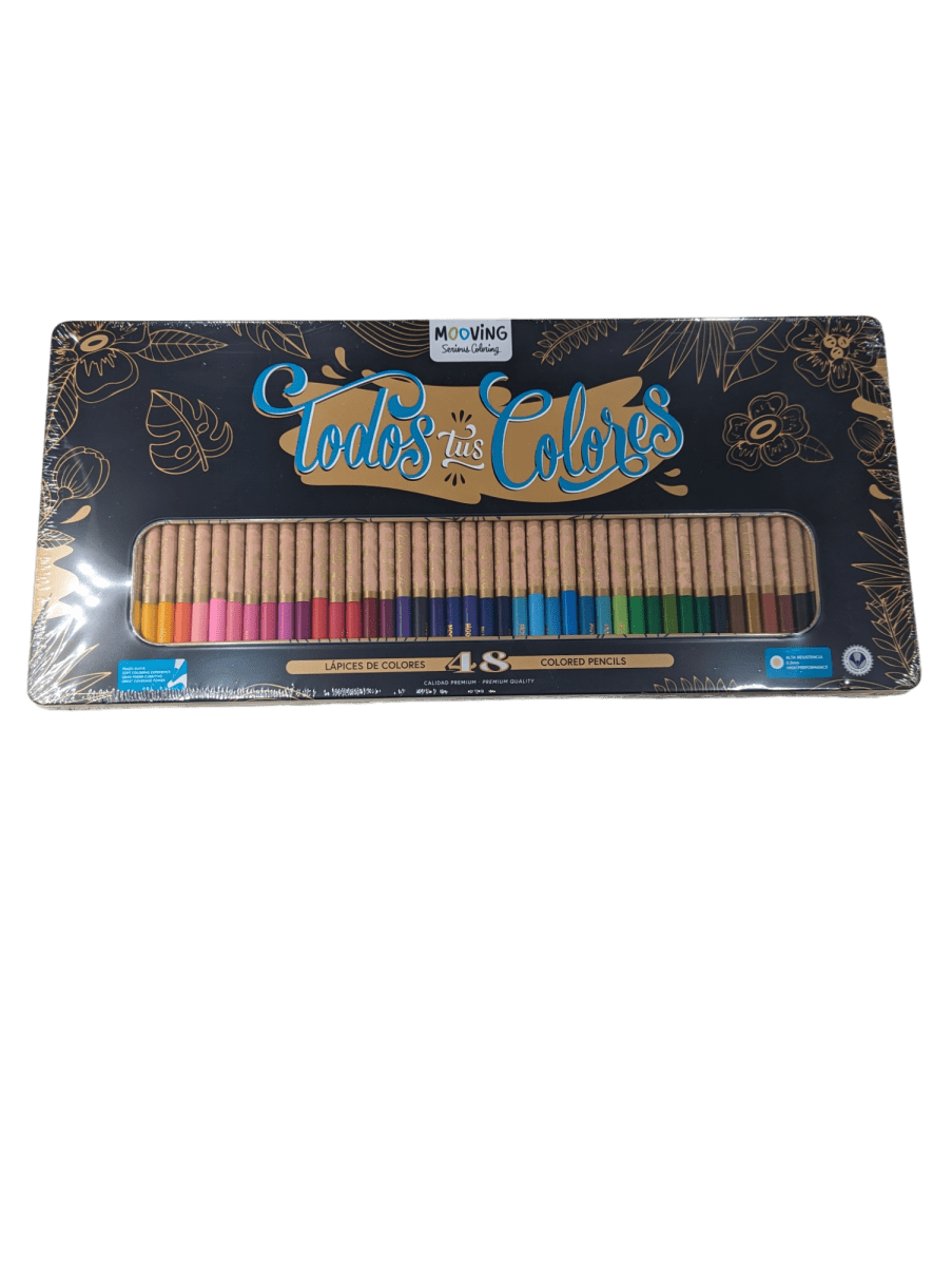 ESTUCHE METALICO 48 LAPICES COLORES PREMIUM1
