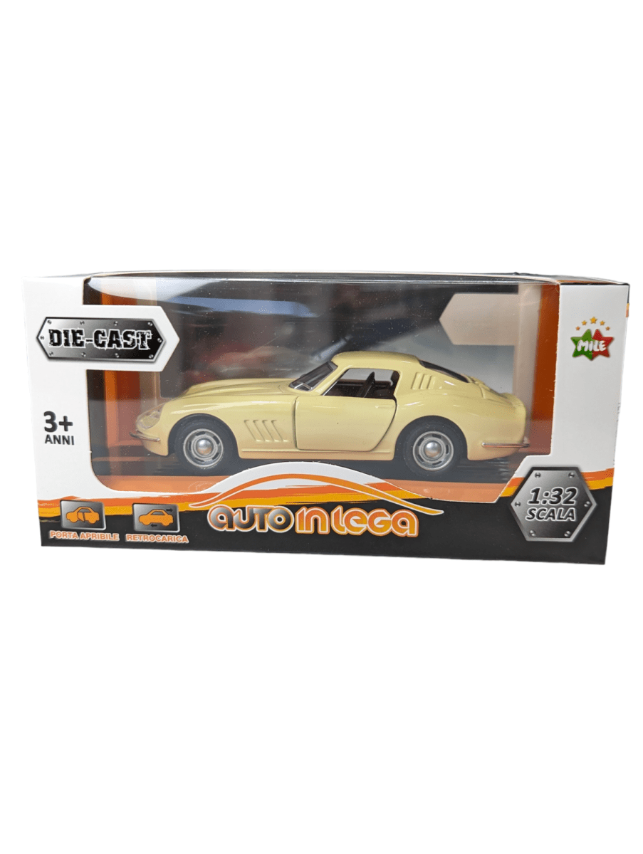 AUTO A ESCALA 1:32 FERRARI 275 GTB4 BEIGE1