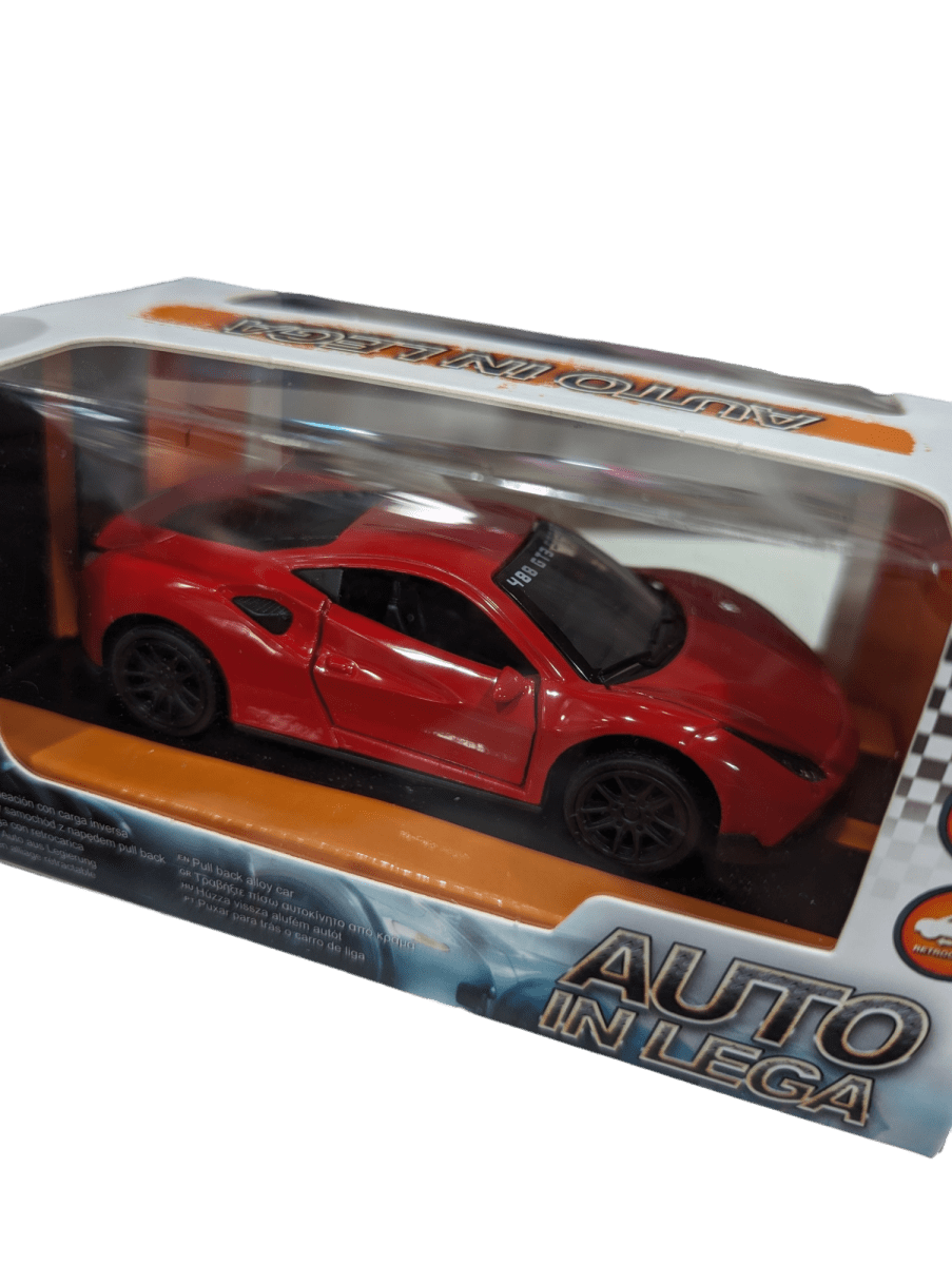 AUTO A ESCALA 1:32 FERRARI F8 BITURBO ROJO2
