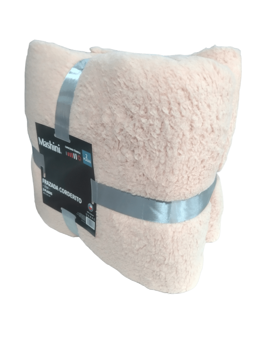 FRAZADA POLAR SHERPA MASHINI CORAL2