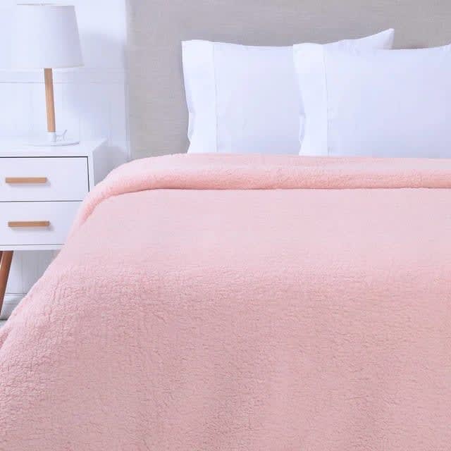 FRAZADA POLAR SHERPA MASHINI CORAL1