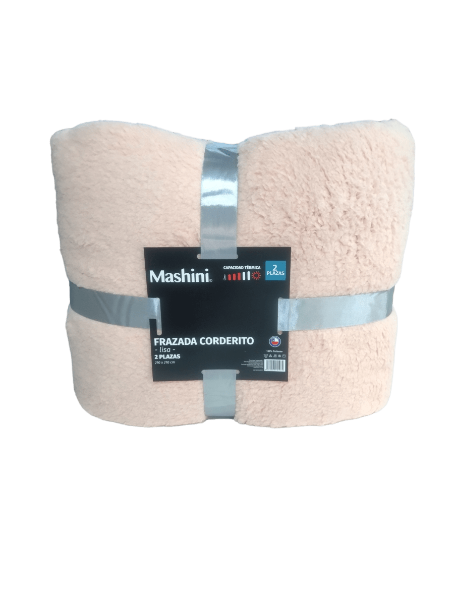 FRAZADA POLAR SHERPA MASHINI CORAL3