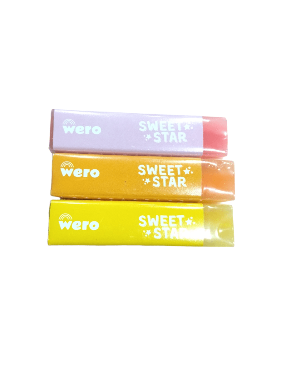 GOMA DE BORRAR WERO SWEET STARS3