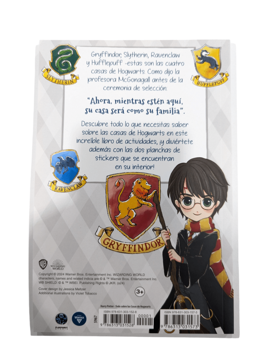 HARRY POTTER - TODO SOBRE LAS CASAS DE HOGWARTS2