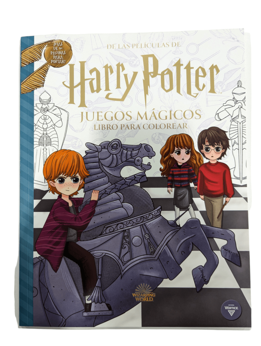 HARRY POTTER JUEGOS MÁGICOS - LIBRO PARA COLOREAR1