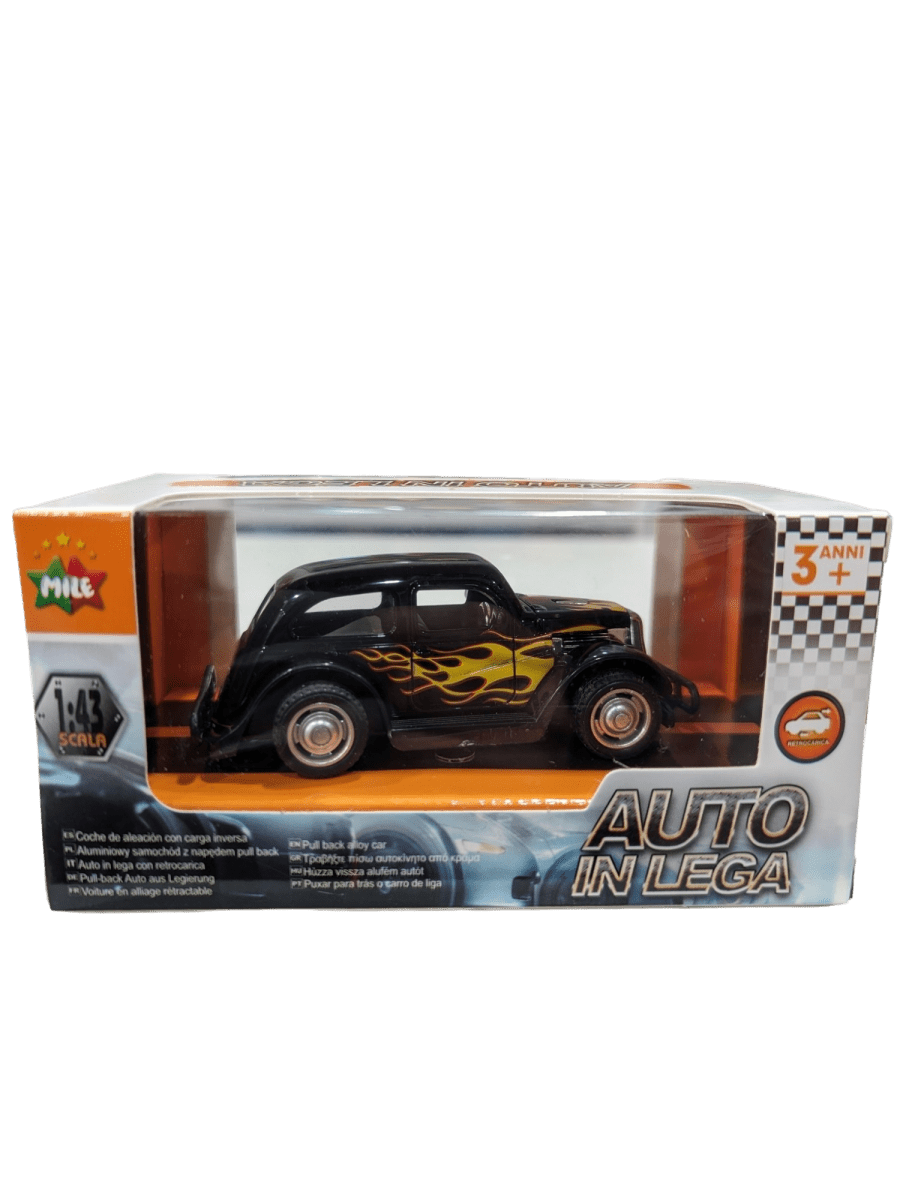 AUTO A ESCALA 1:32 HOT ROD NEGRO1