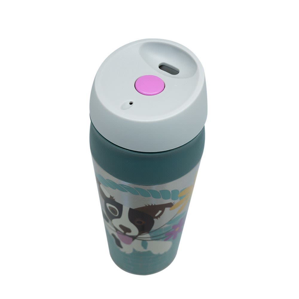 MUG BOTON VALUE 450ML PET FLOWERS2