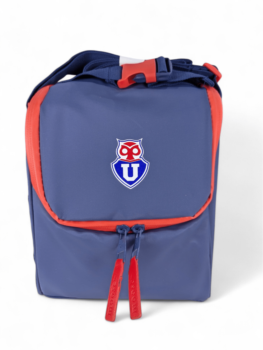 LONCHERA ESCOLAR FANATIKOS MOOSE U DE CHILE - PRÀCTICA Y FUNCIONAL CON COMPARTIMIENTO TÈRMICO1