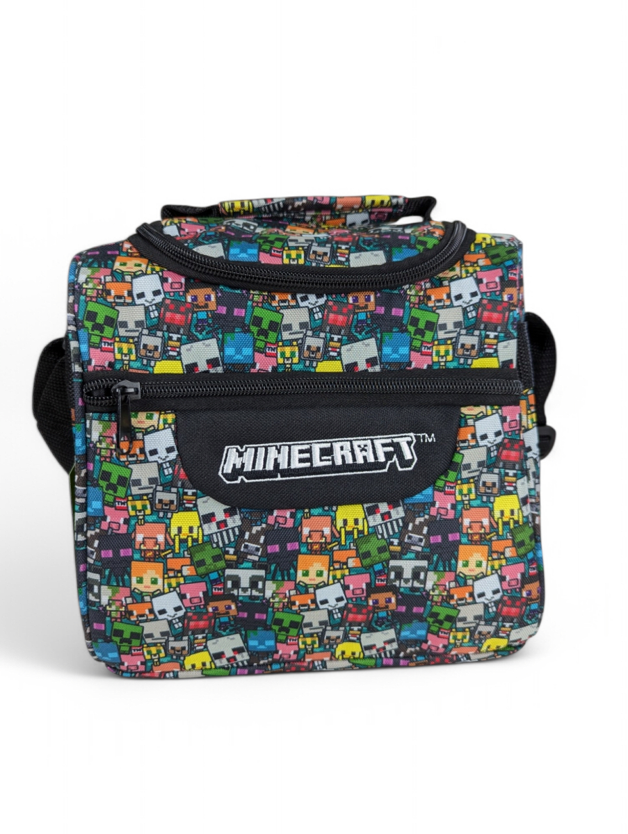LONCHERA MINECRAFT JUVENIL: TÉRMICA, RESISTENTE, PERFECTA PARA EL COLEGIO1