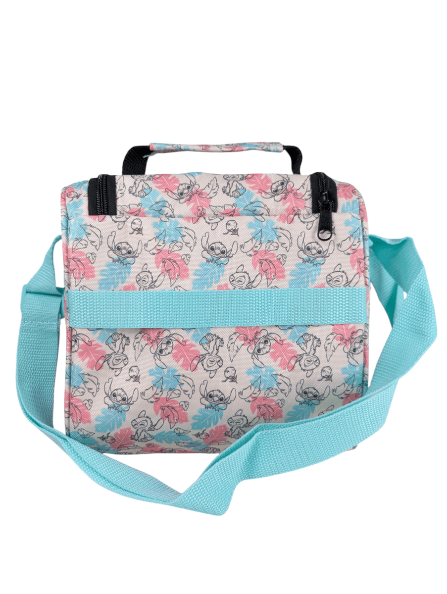 LONCHERA STITCH TÉRMICA DISEÑO JUVENIL: AISLAMIENTO ALUMINIO, MATERIAL RESISTENTE4