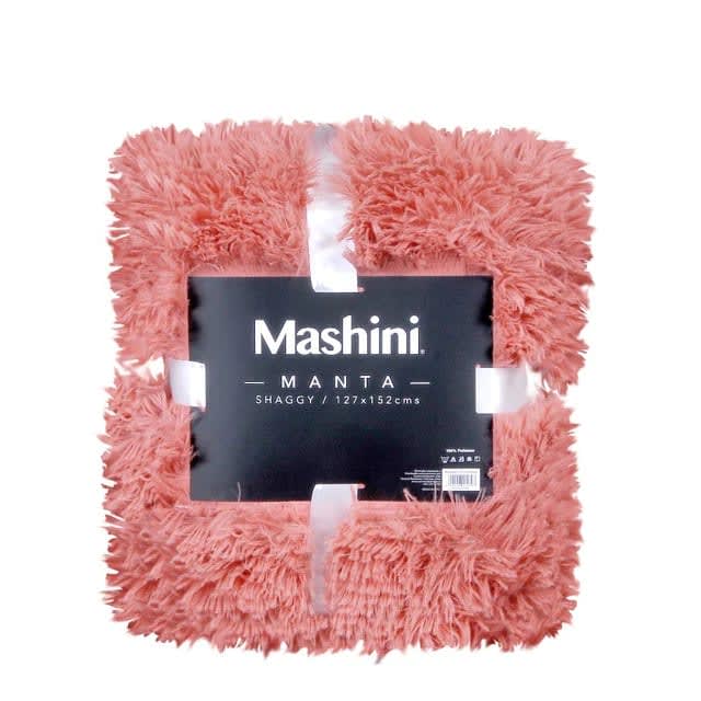 MANTA SHAGGY MASHINI 1,5 PLAZAS TERRACOTA2