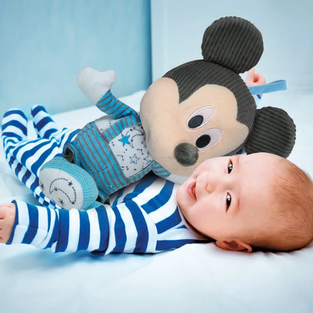 PELUCHE CON RUIDO BLANCO MICKEY2