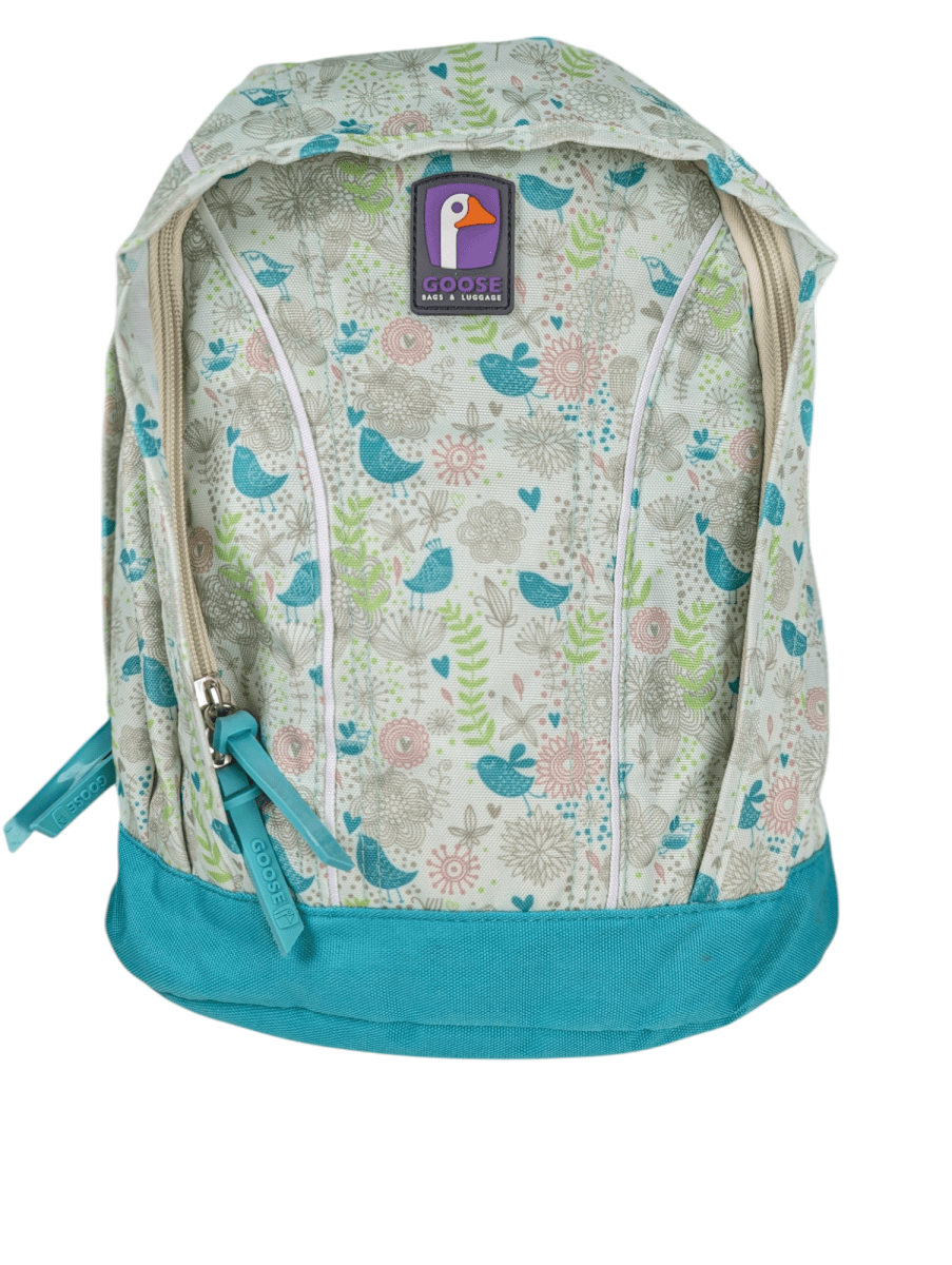 MOCHILA GOOSE ESPALDA PAJAROS MENTA: CÓMODA Y RESISTENTE, 100% POLIESTER1