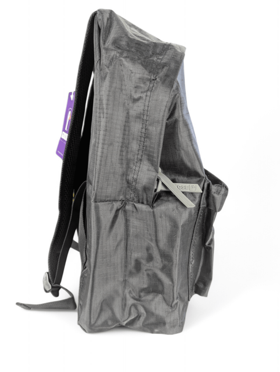 MOCHILA GOOSE MORAINE NEGRA: DISEÑO CLÁSICO, RESISTENTE Y CON COMPARTIMIENTO PARA NOTEBOOK4