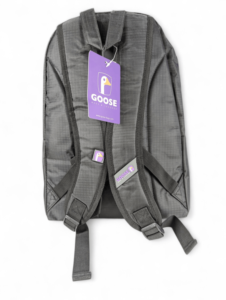 MOCHILA GOOSE MORAINE NEGRA: DISEÑO CLÁSICO, RESISTENTE Y CON COMPARTIMIENTO PARA NOTEBOOK5