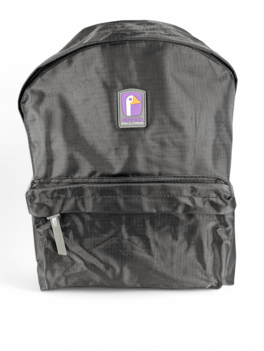 MOCHILA GOOSE MORAINE NEGRA: DISEÑO CLÁSICO, RESISTENTE Y CON COMPARTIMIENTO PARA NOTEBOOK1