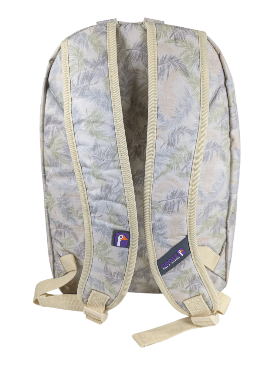 MOCHILA GOOSE MORAINE PLUMAS OCRE: COMODA RESISTENTE, 100% POLIESTER Y PORTA NOTEBOOK3