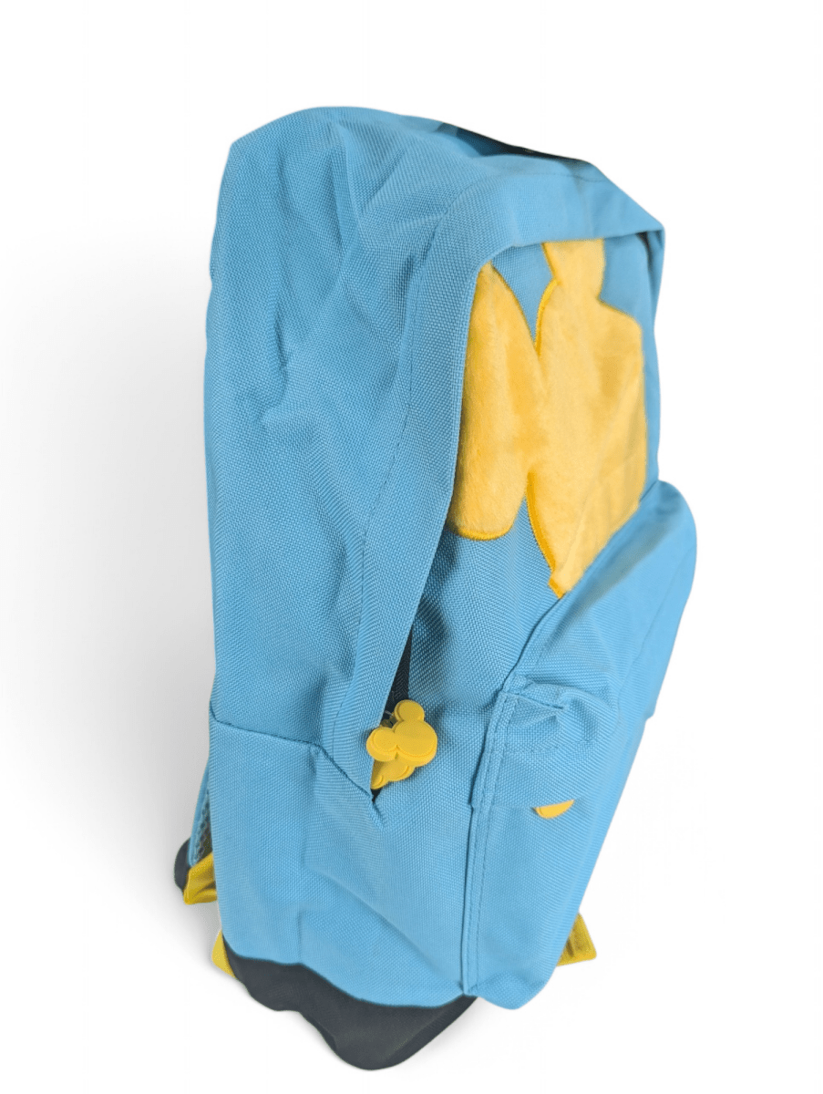 MOCHILA JUVENIL CELESTE MICKEY 90 AÑOS: PORTA LAPTOP, 100% POLIESTER2