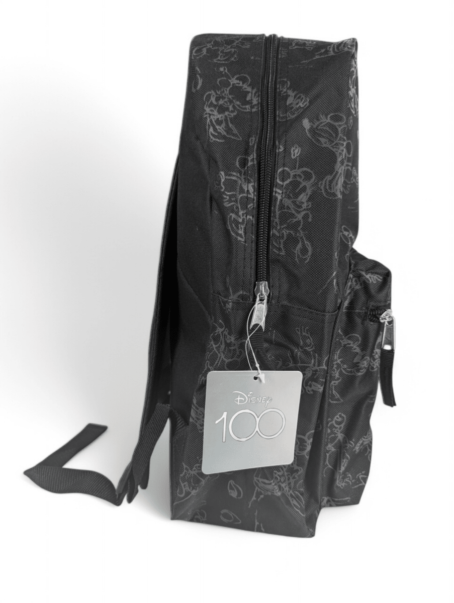 MOCHILA JUVENIL MINNIE VINTAGE NEGRA: PORTA LAPTOP, DISEÑO CLÁSICO4