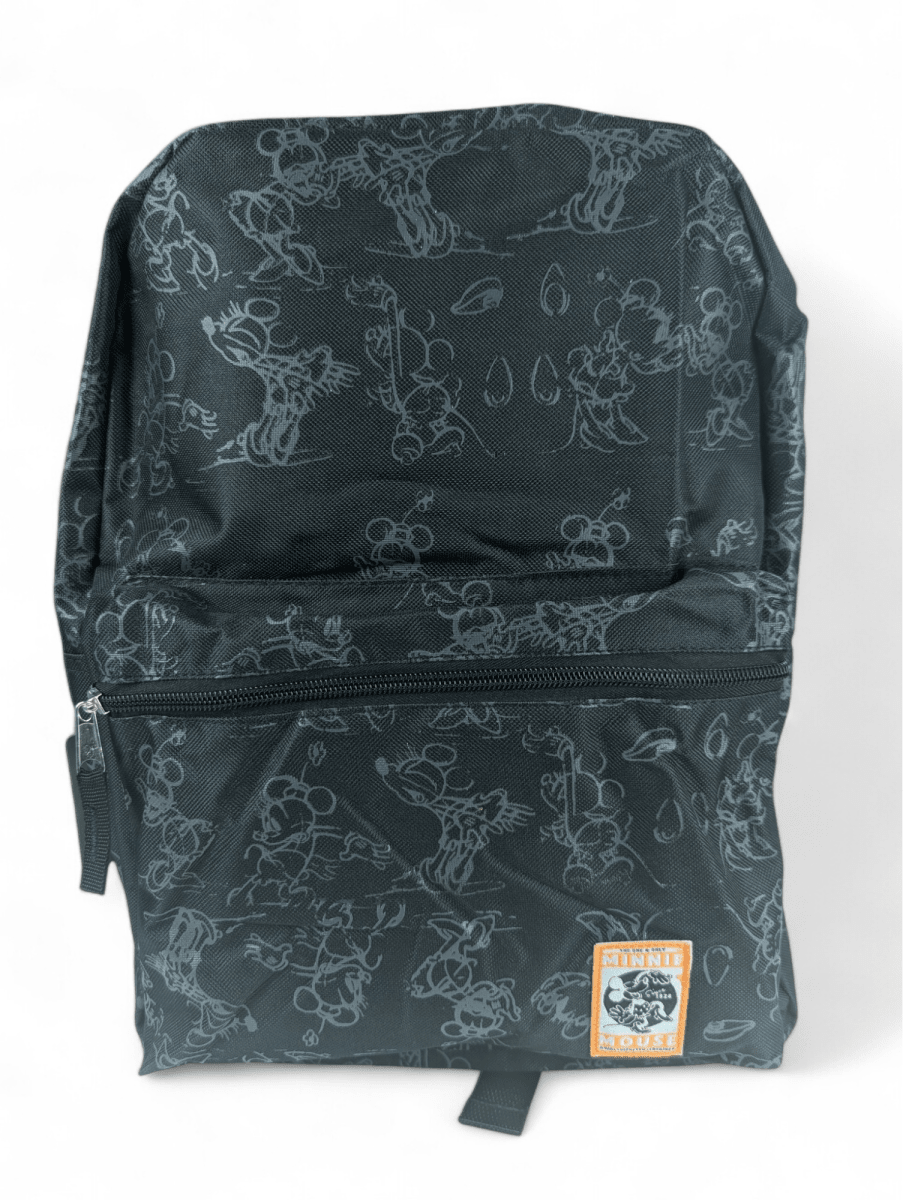 MOCHILA JUVENIL MINNIE VINTAGE NEGRA: PORTA LAPTOP, DISEÑO CLÁSICO1